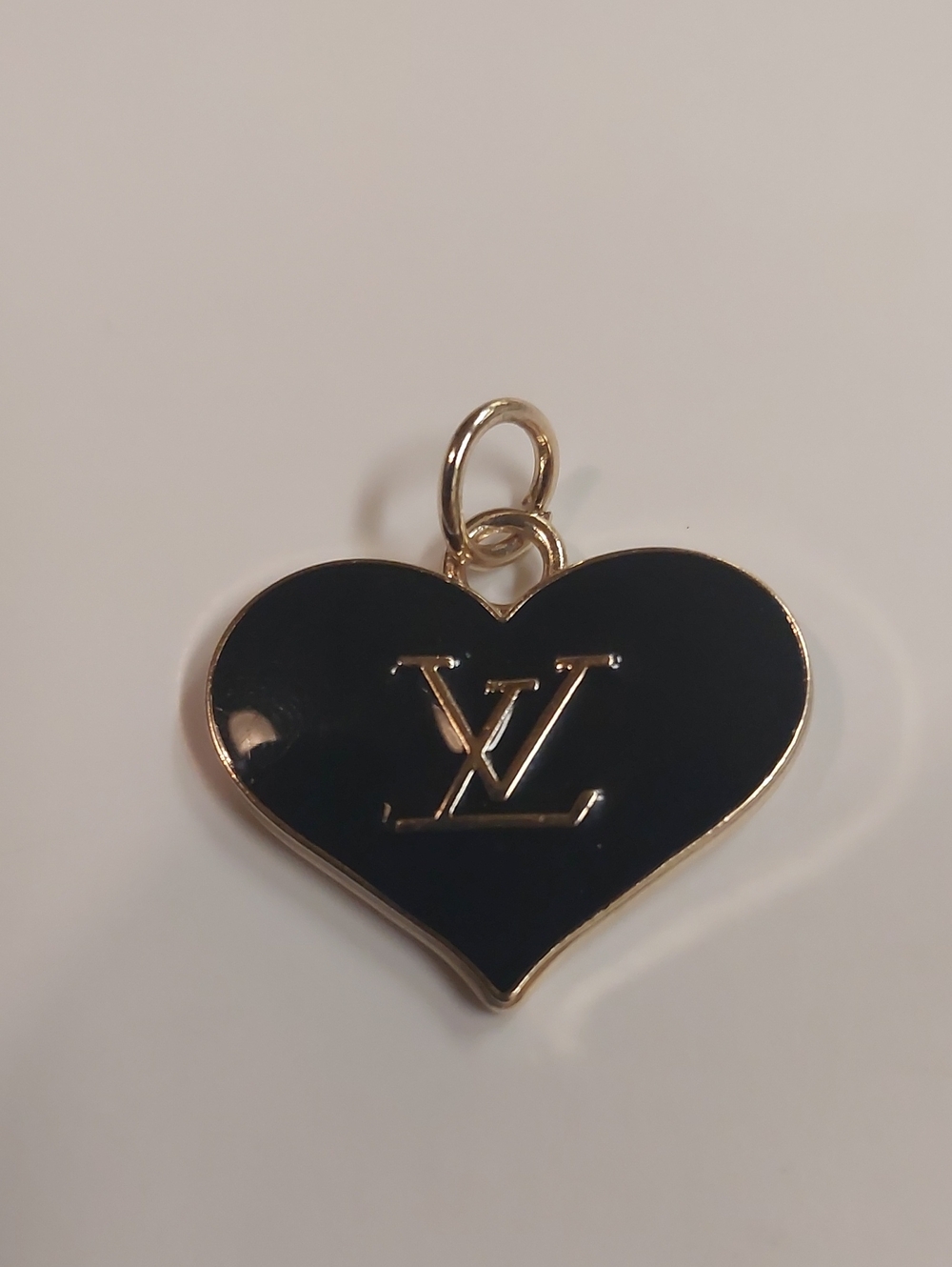 Black Heart Pendant Charm